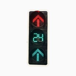 三联双8交通方向指示信号灯